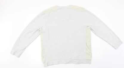 George  Mens Grey   Pullover Jumper Size XL