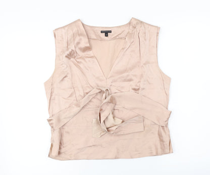 Womens UK Size 14 Limited Collection Pink Basic Blouse