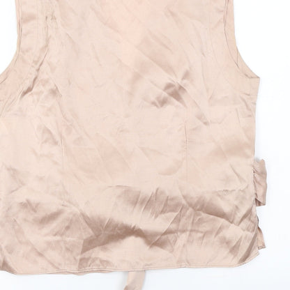 Womens UK Size 14 Limited Collection Pink Basic Blouse