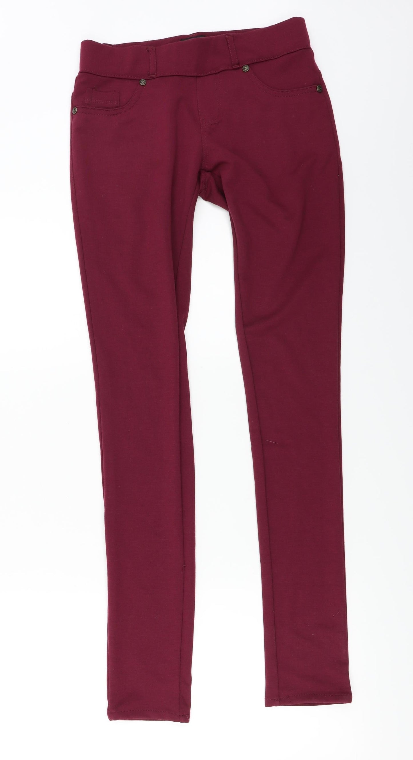 B.you  Womens Purple   Trousers  Size 12 L29 in