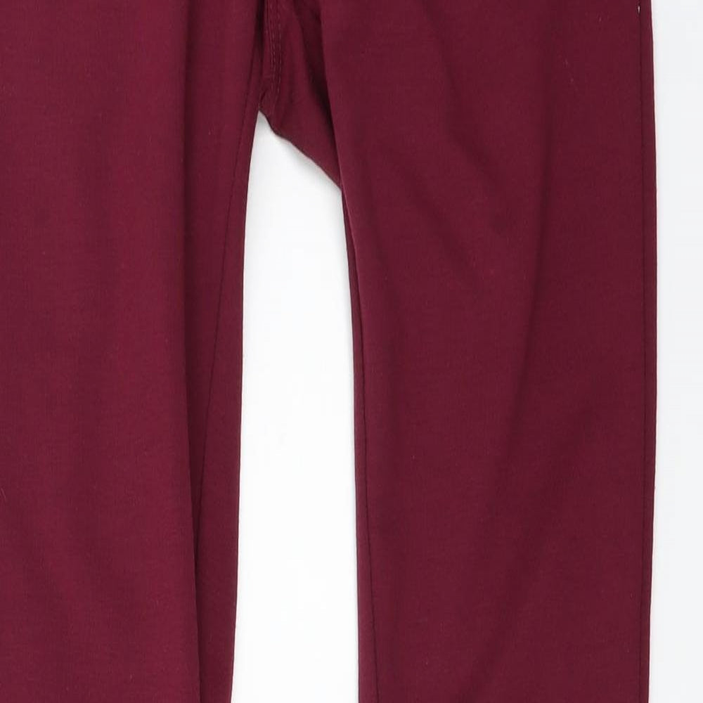 B.you  Womens Purple   Trousers  Size 12 L29 in