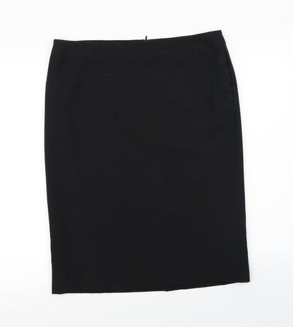 George  Womens Black   A-Line Skirt Size 34 in