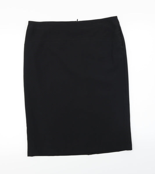 George  Womens Black   A-Line Skirt Size 34 in