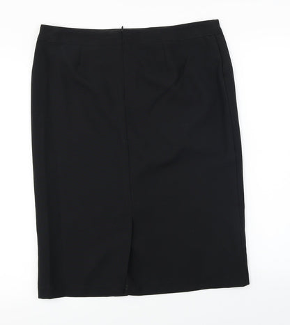 George  Womens Black   A-Line Skirt Size 34 in