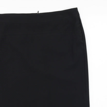 George  Womens Black   A-Line Skirt Size 34 in