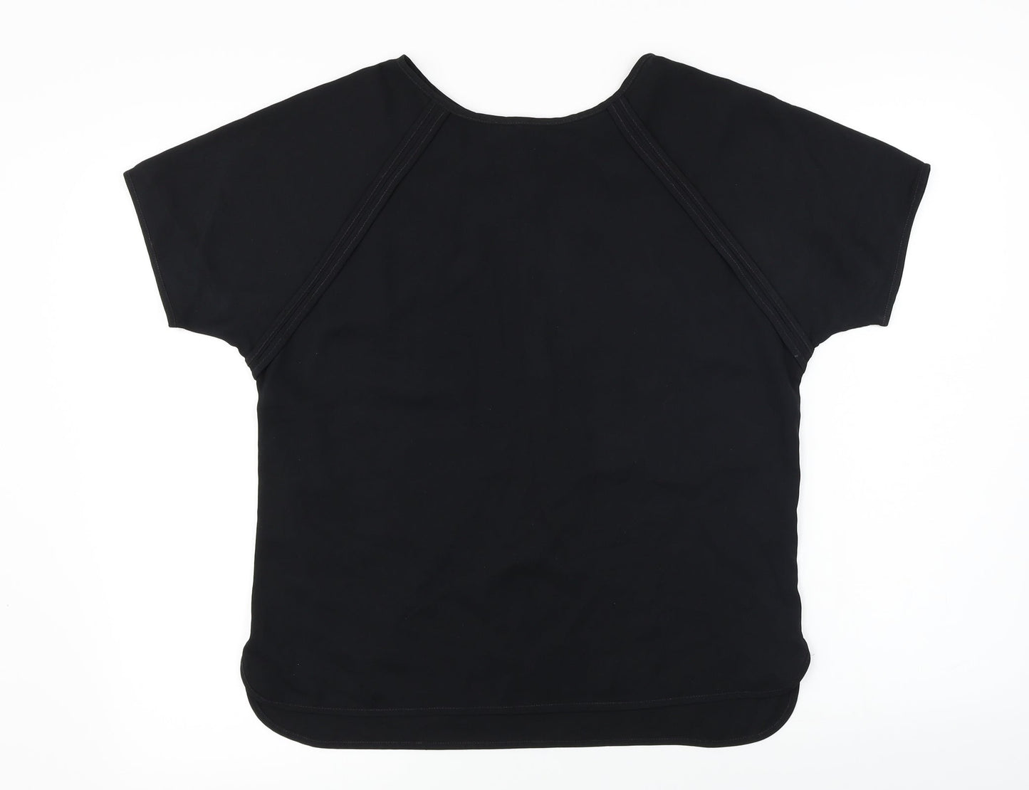 Papaya  Womens Black   Basic Blouse Size 12