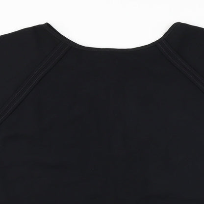 Papaya  Womens Black   Basic Blouse Size 12