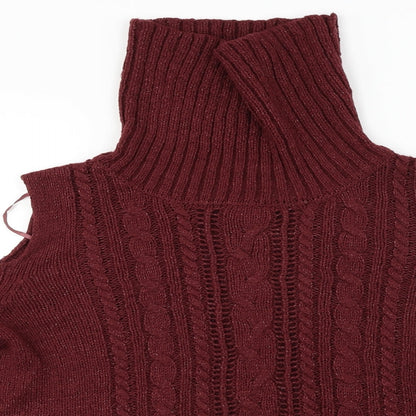 Primark  Womens Red   Pullover Jumper Size L