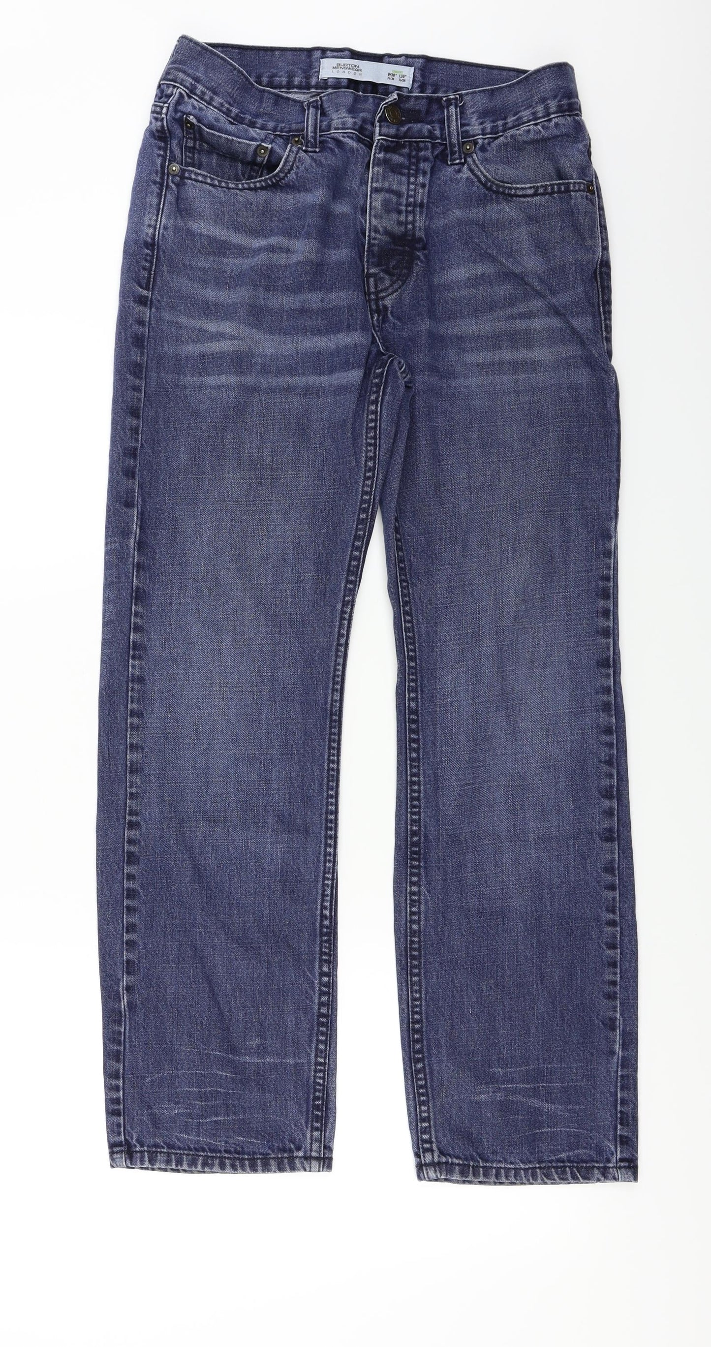 Burton  Womens Blue   Straight Jeans Size 30 in L30 in