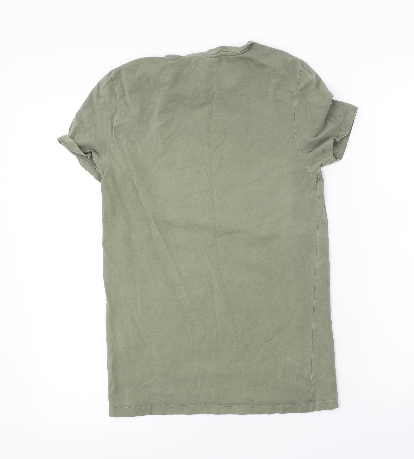 Mens UK Size S ASOS Green  T-Shirt