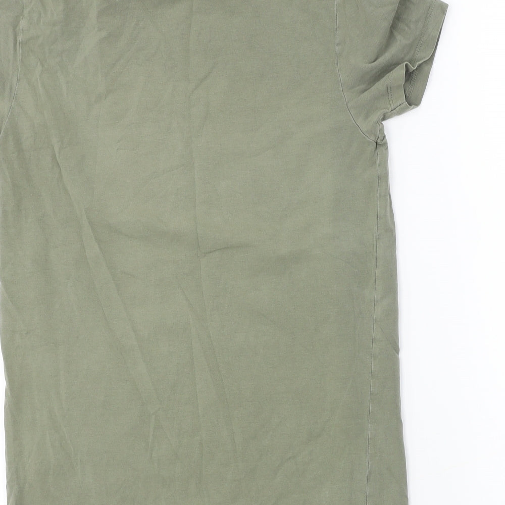 Mens UK Size S ASOS Green  T-Shirt