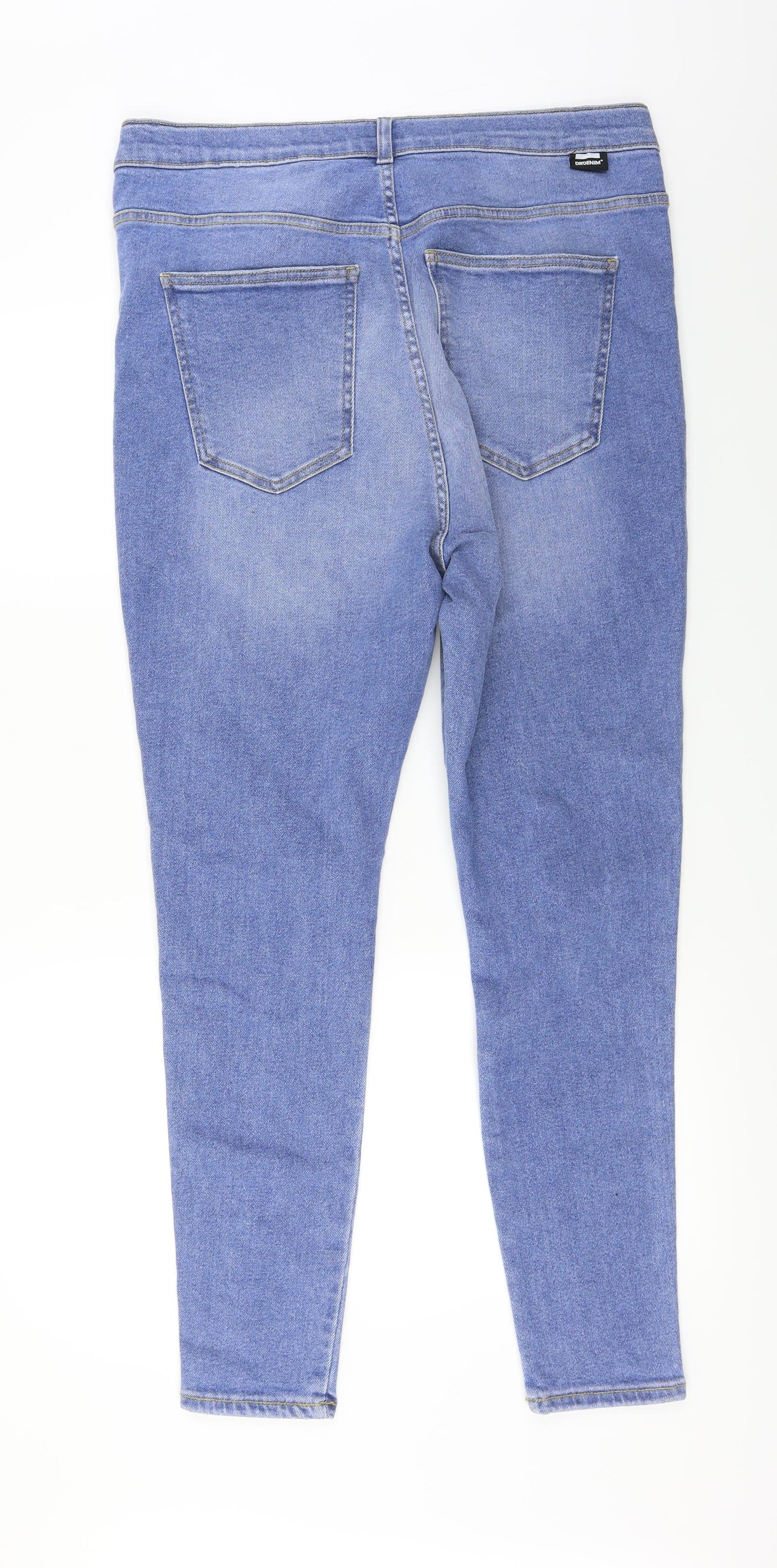 Womens UK Size 36 in Dr. Denim Regular Fit Straight Blue Jeans