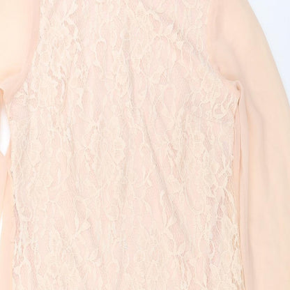 Womens UK Size 8 Atmosphere Pink Basic Blouse