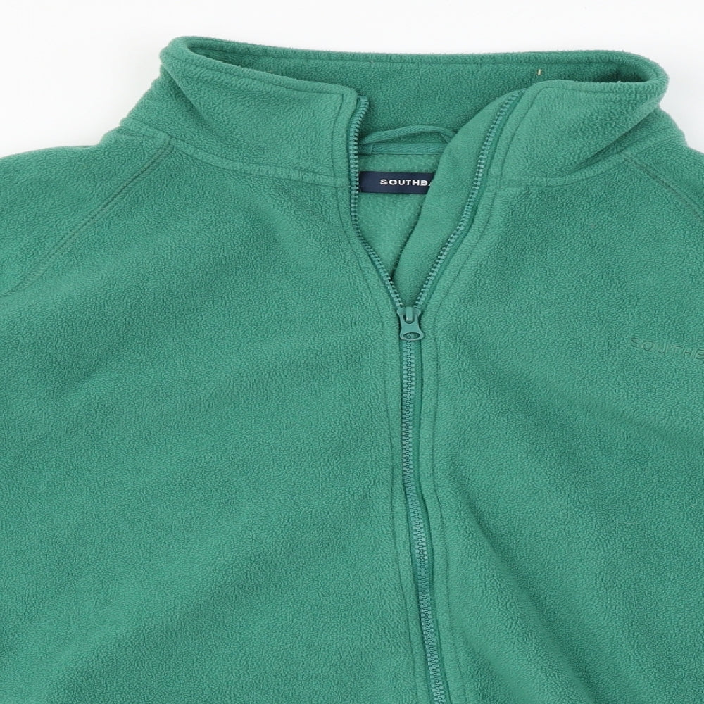 South Bay  Mens Green   Full Zip Jumper Size XL