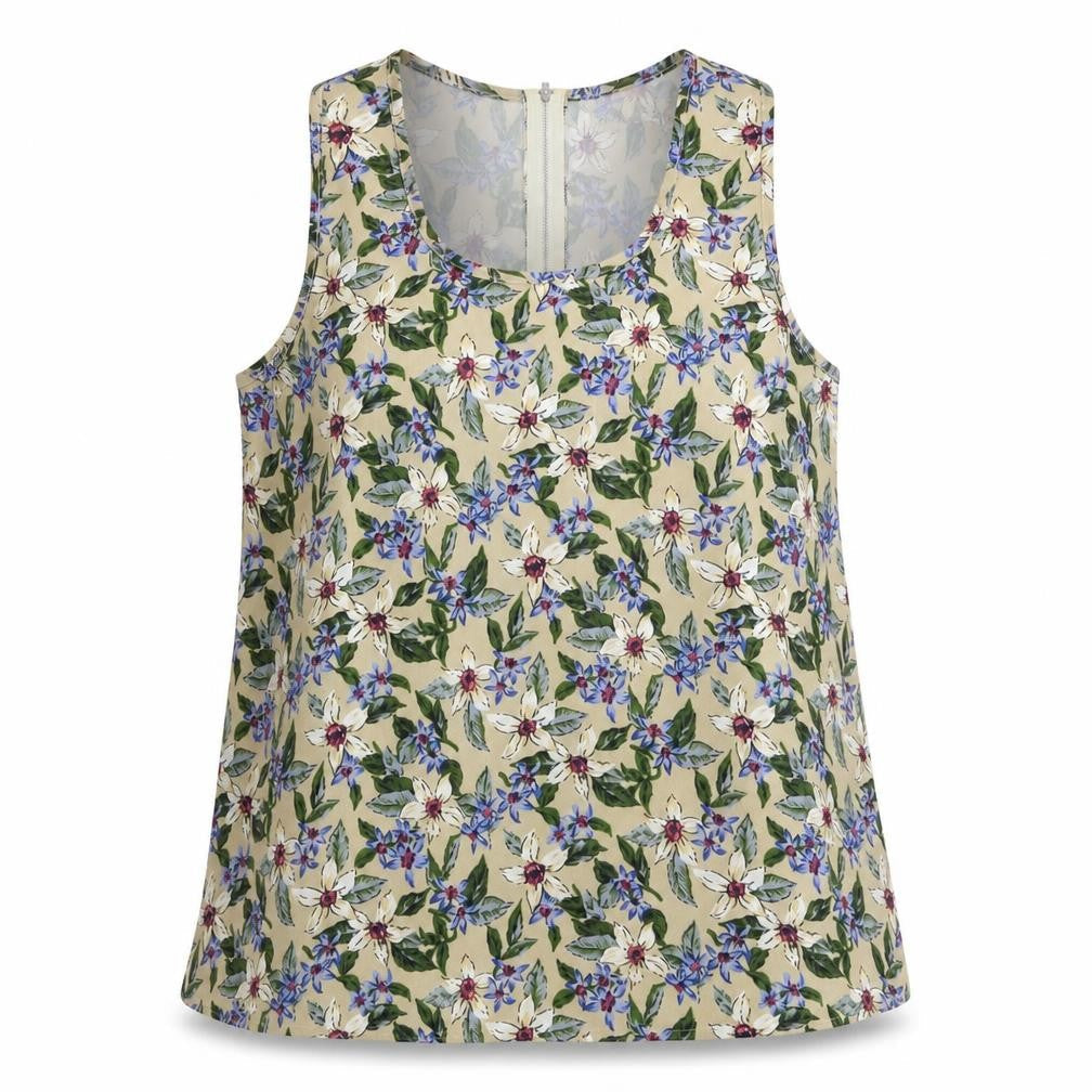 Womens UK Size L tenki Beige Basic Blouse