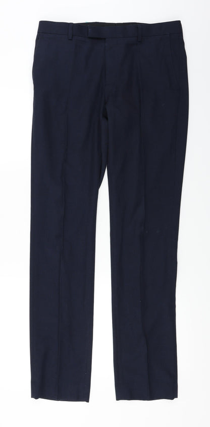 Preworn  Mens Blue   Trousers  Size 32 in L30 in