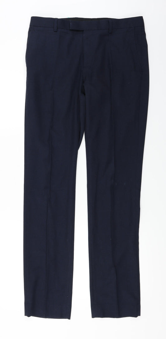 Preworn  Mens Blue   Trousers  Size 32 in L30 in