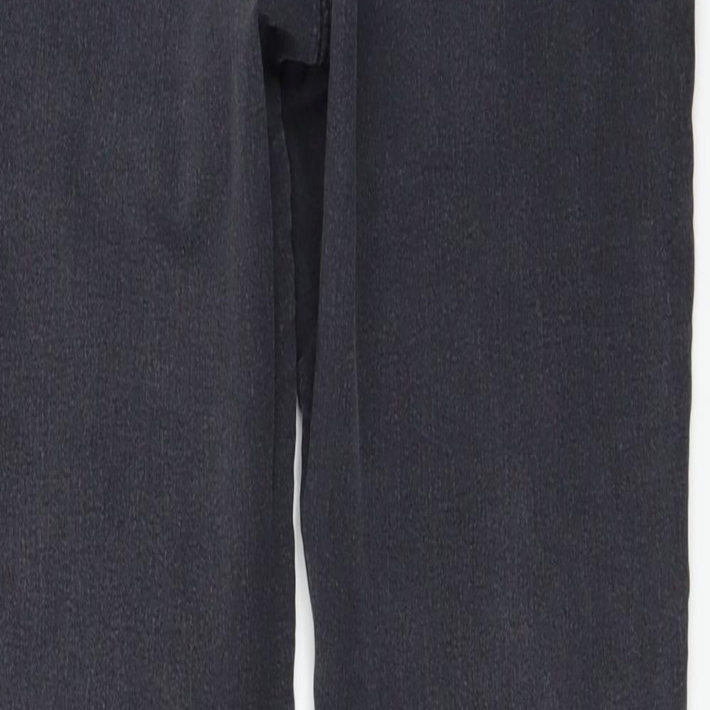 denim co Womens Grey   Straight Jeans Size 12 L25 in