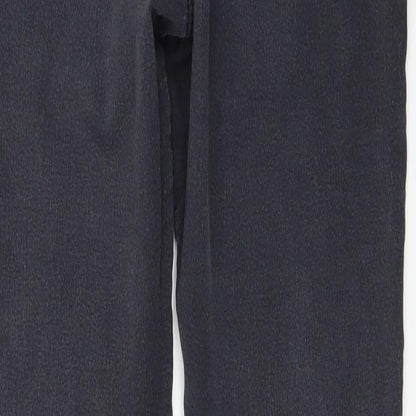 denim co Womens Grey   Straight Jeans Size 12 L25 in