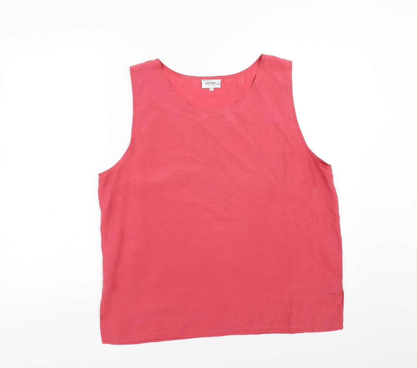Cocoon Womens Pink   Basic Blouse Size L