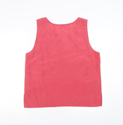 Cocoon Womens Pink   Basic Blouse Size L