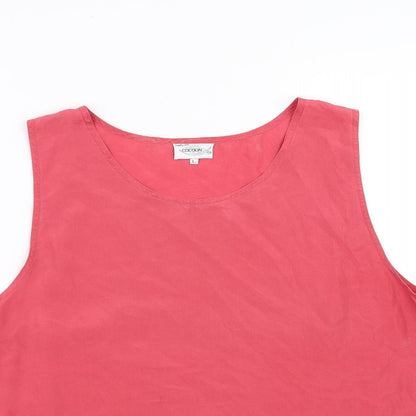 Cocoon Womens Pink   Basic Blouse Size L