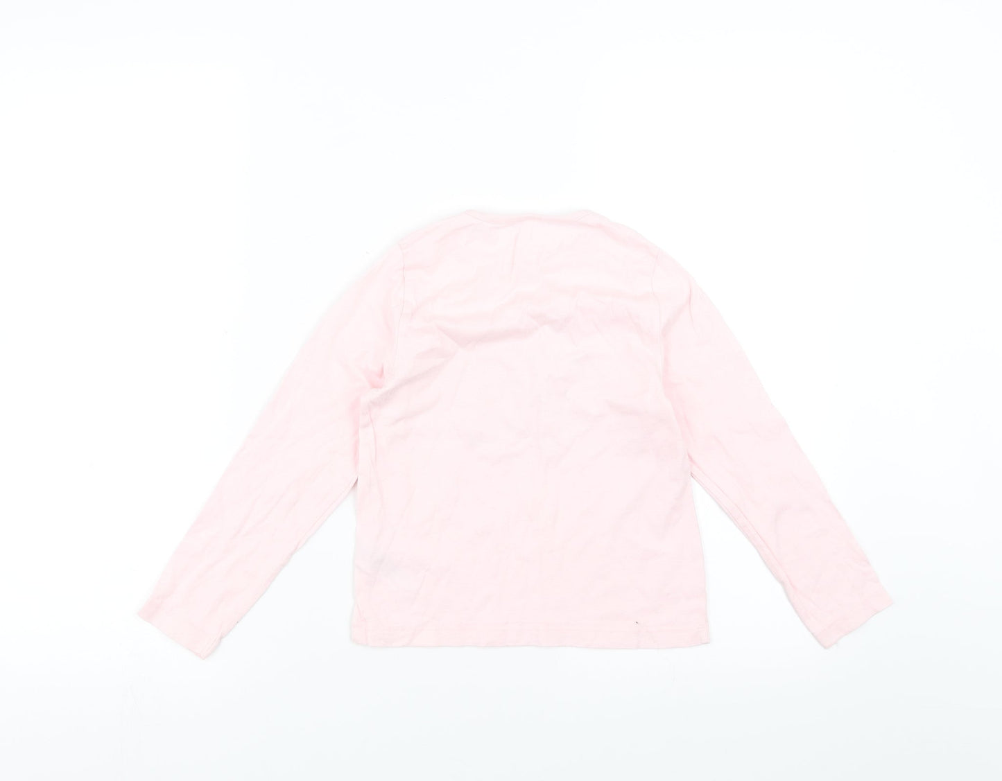Young Dimension Girls Pink   Basic T-Shirt Size 6-7 Years  - animals