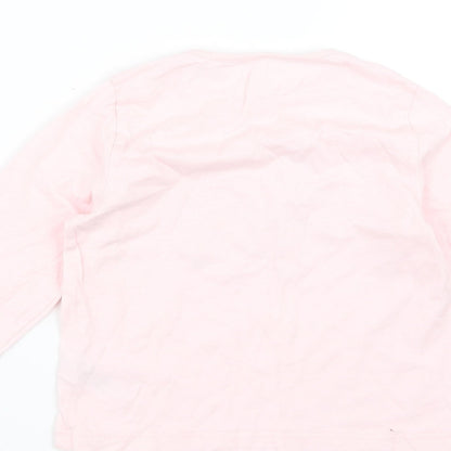 Young Dimension Girls Pink   Basic T-Shirt Size 6-7 Years  - animals
