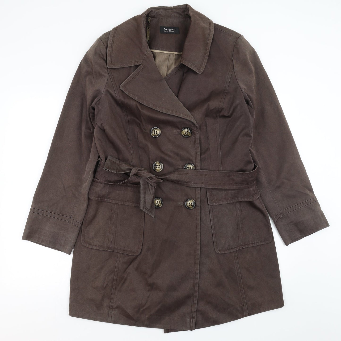 Womens UK Size 16 Marks and Spencer Brown Jacket
