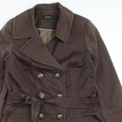 Womens UK Size 16 Marks and Spencer Brown Jacket