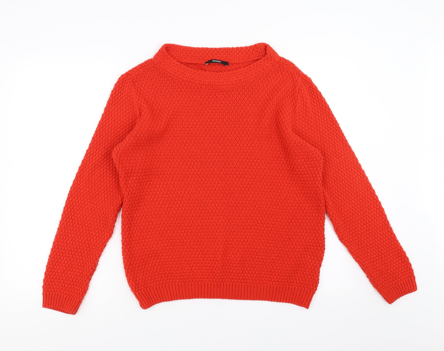 George Mens Red   Pullover Jumper