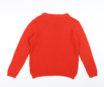 George Mens Red   Pullover Jumper