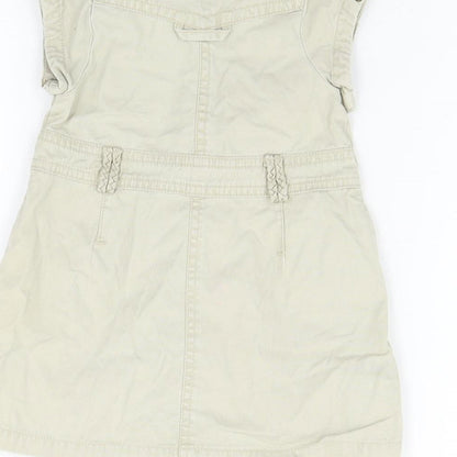 H&M Girls Beige   Jacket  Size 6-9 Months  - BUTTERFLY