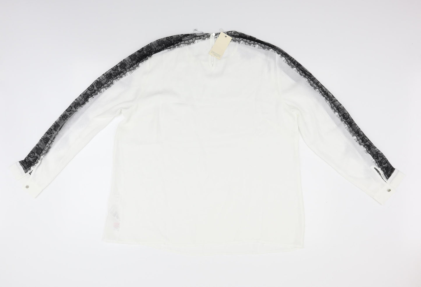 capsule Womens White   Basic T-Shirt Size XL