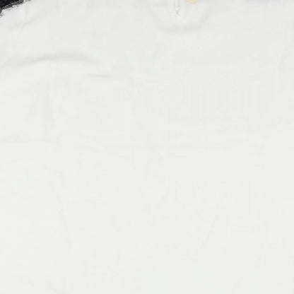 capsule Womens White   Basic T-Shirt Size XL