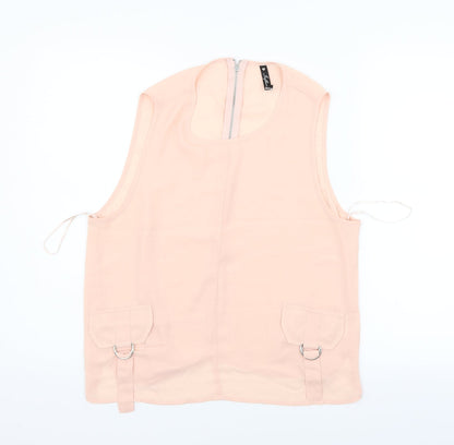 iNFLUENCE Womens Pink   Basic Blouse Size 14