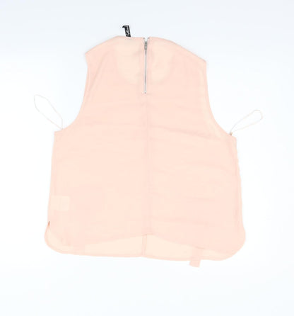 iNFLUENCE Womens Pink   Basic Blouse Size 14