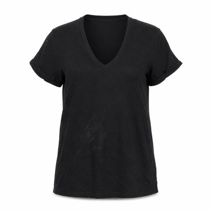 Womens UK Size 10 Very Black Basic T-Shirt
