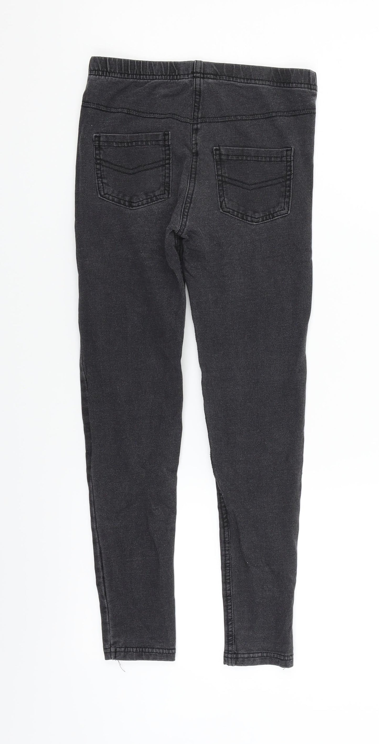 George Girls Black   Skinny Jeans Size 9-10 Years