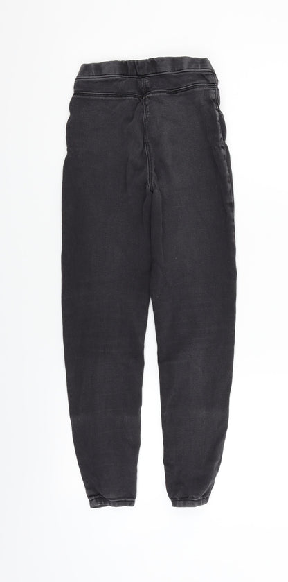 George Girls Black   Straight Jeans Size 9-10 Years