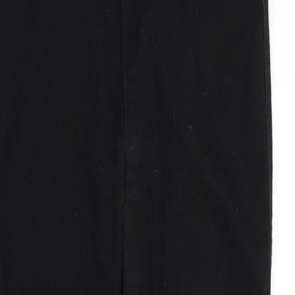 Very Womens Black   Straight Jeans Size 12 L25 in