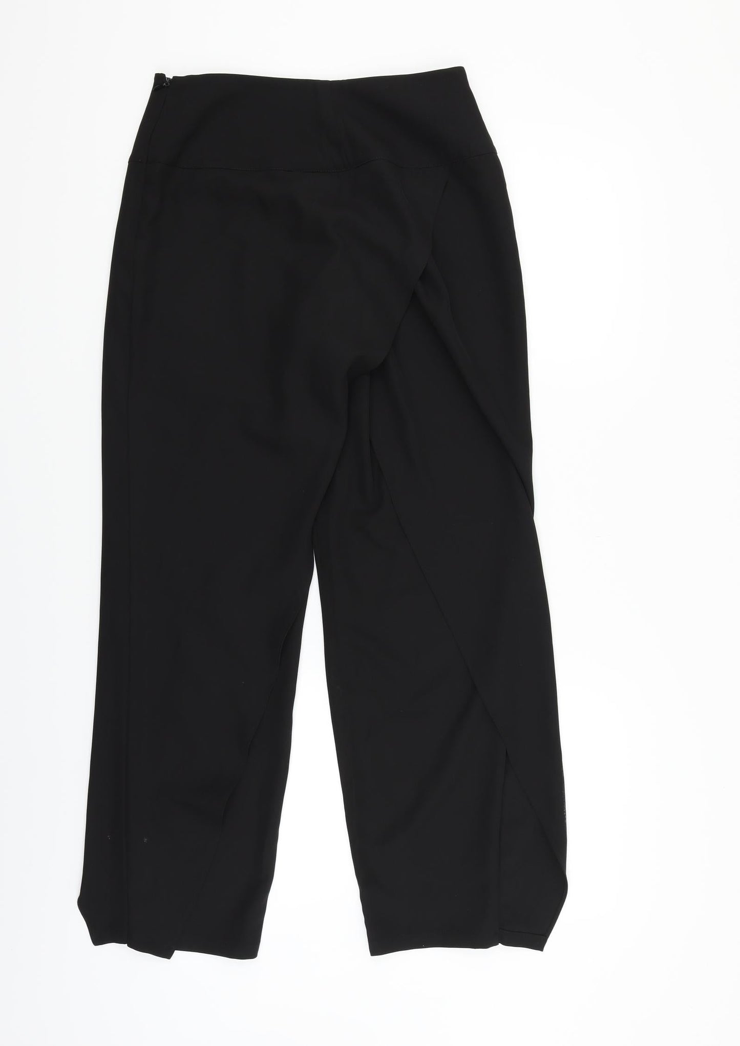 Womens UK Size 30 in Preworn Regular Fit  Black Trousers