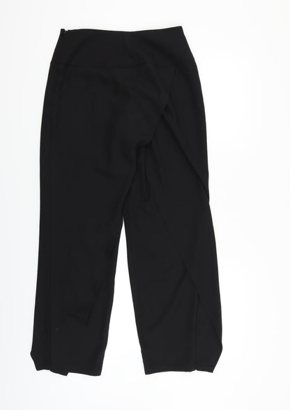 Womens UK Size 30 in Preworn Regular Fit  Black Trousers