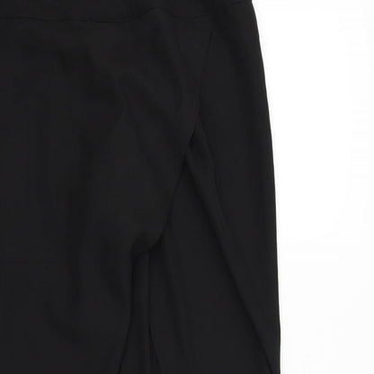 Womens UK Size 30 in Preworn Regular Fit  Black Trousers