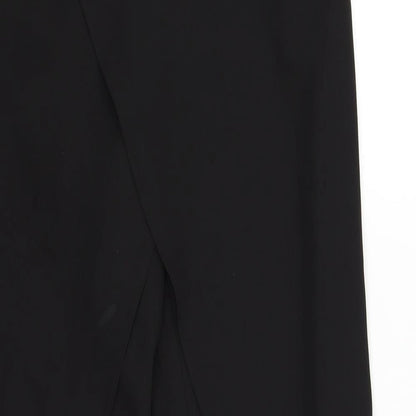 Womens UK Size 30 in Preworn Regular Fit  Black Trousers