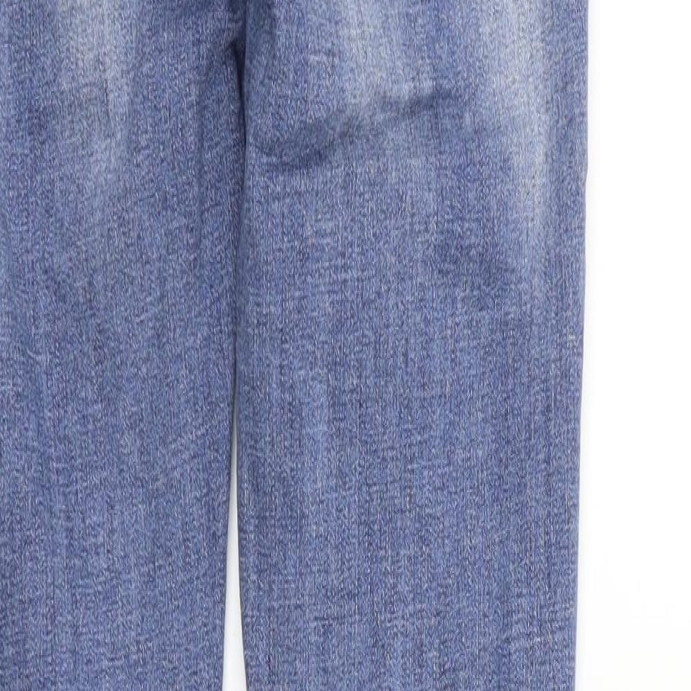 Womens UK Size S jeans Regular Fit Straight Blue Jeans