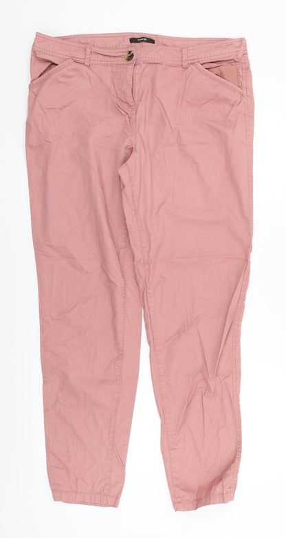George Mens Pink   Trousers  Size 16 L29 in