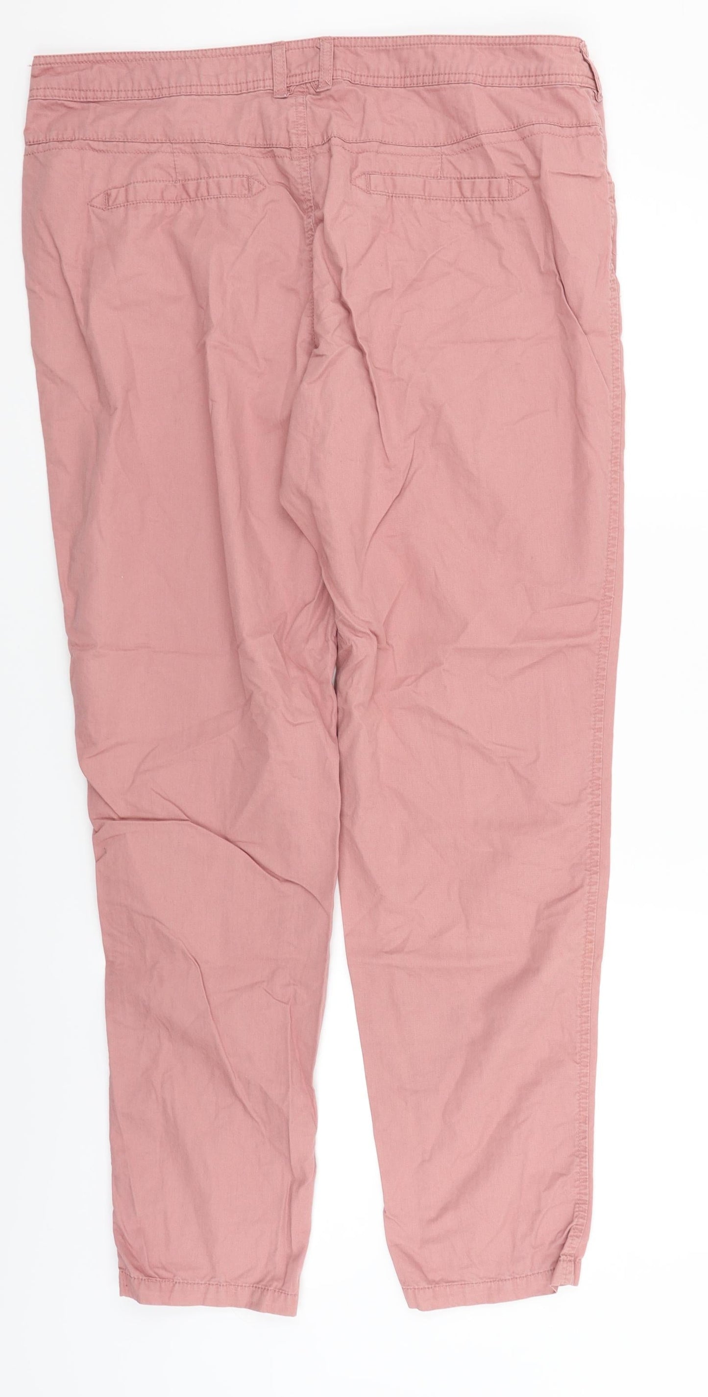 George Mens Pink   Trousers  Size 16 L29 in