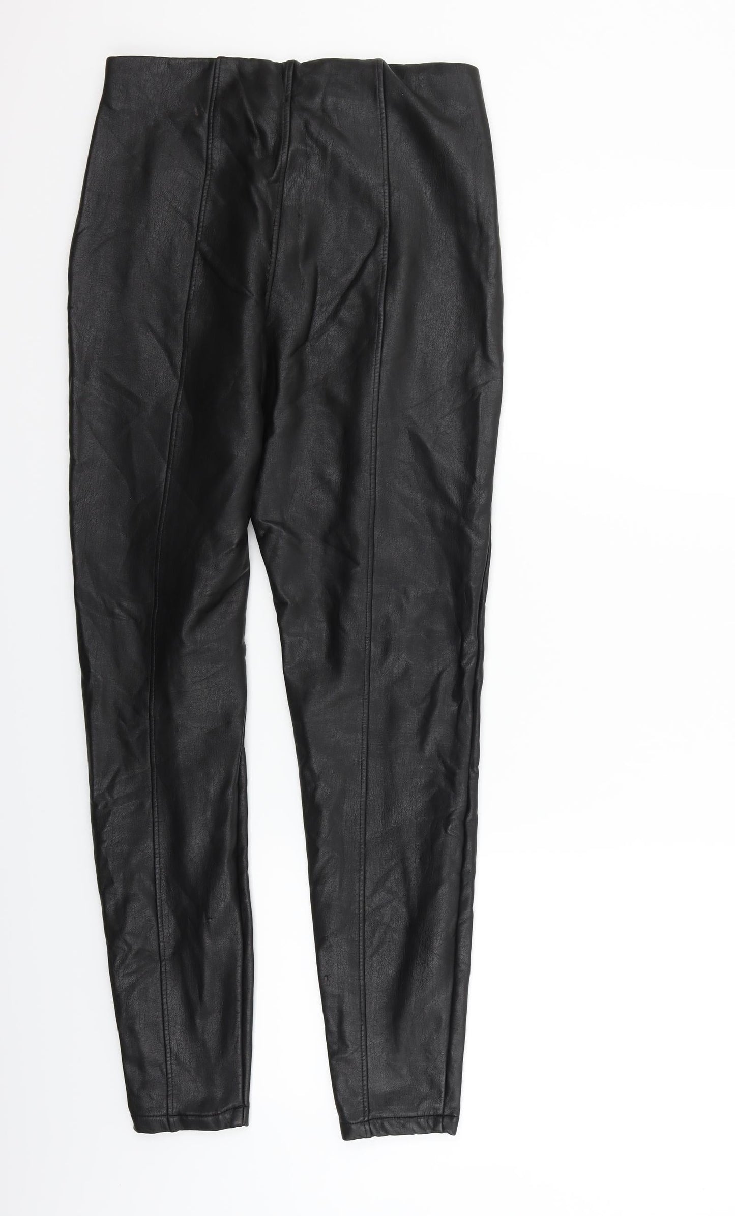 New Look Womens Black   Trousers  Size 12 L27 in