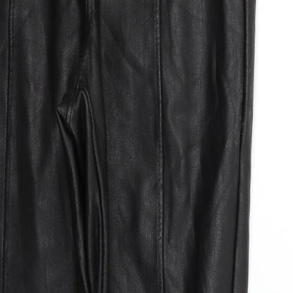 New Look Womens Black   Trousers  Size 12 L27 in